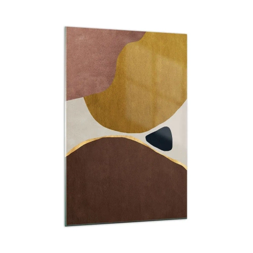 Obraz na skle - Abstrakce – místo v prostoru - 70x100 cm