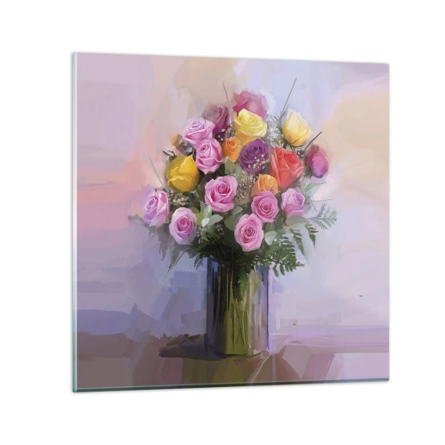 Obraz na skle - Zachycená krása - 60x60 cm