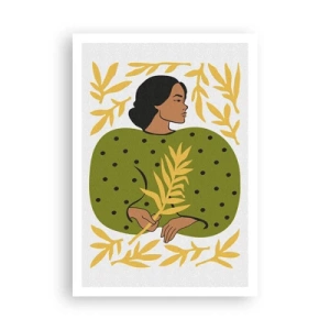 Plakát - Havajská dívka - 70x100 cm