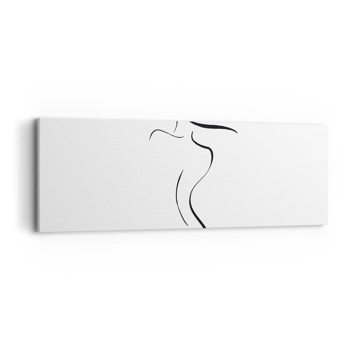 Obraz na plátně - Nepolapitelná jako vlna - 90x30 cm
