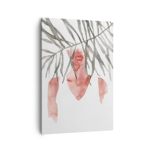 Obraz na plátně - Dáma tropů - 70x100 cm