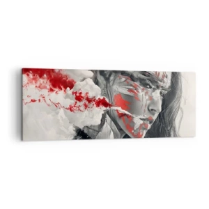 Obraz na plátně - Ve spárech absurdity - 140x50 cm