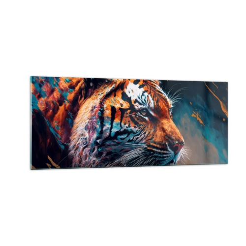 Obraz na skle - Divoká krása - 100x40 cm