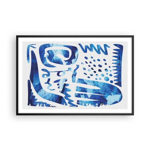 Plakát v černém rámu - Zpět ke kořenům - 91x61 cm