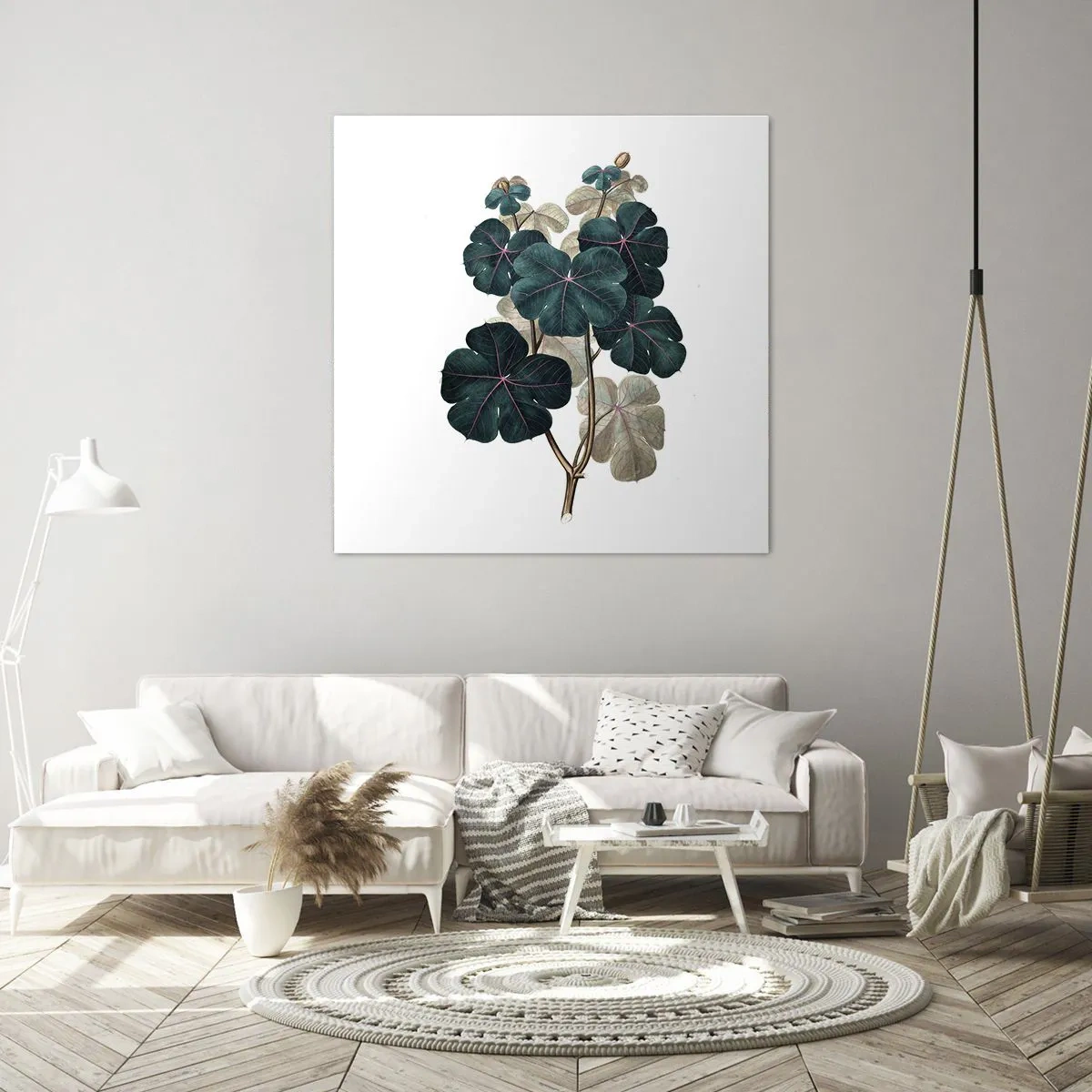 Obraz na plátně - Ze starého herbáře - 40x40 cm