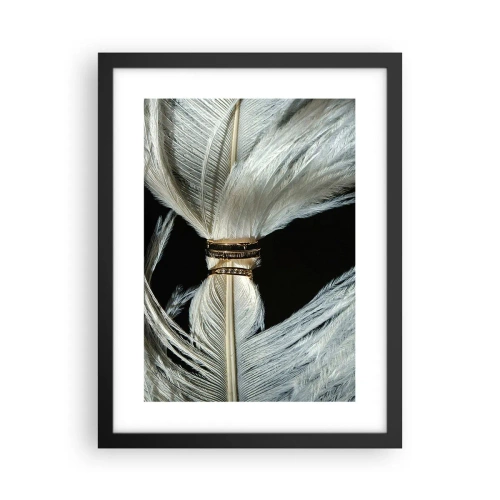Plakát v černém rámu - …a neopustím tě…. - 30x40 cm