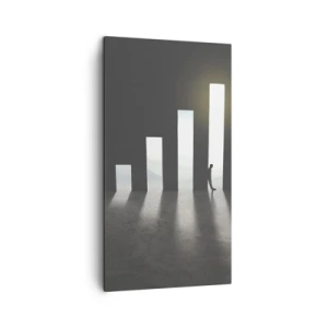 Obraz na plátně - Úspěch – imprese - 45x80 cm