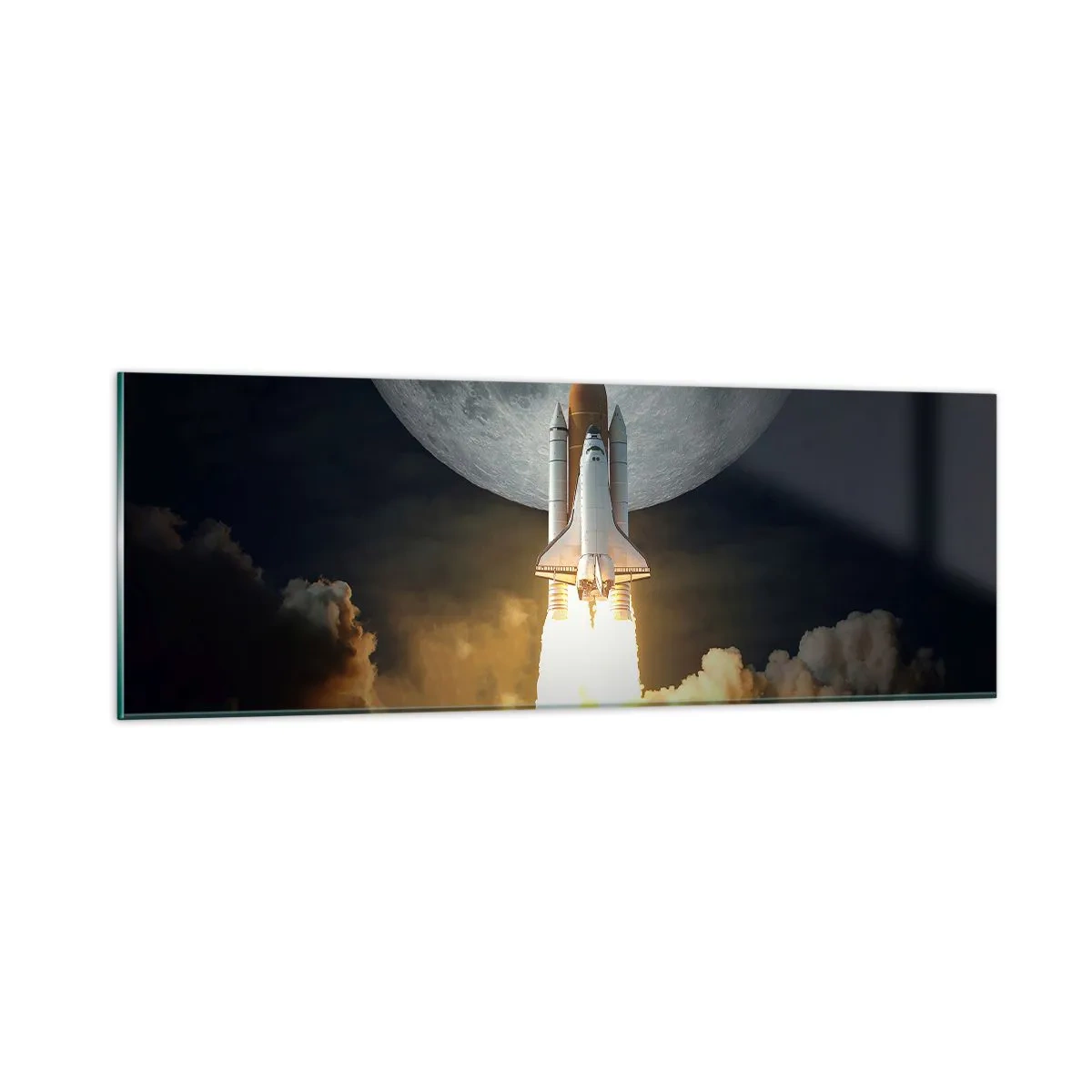 Obraz na skle - Začátek nadpřirozeného dobrodružství - 90x30 cm