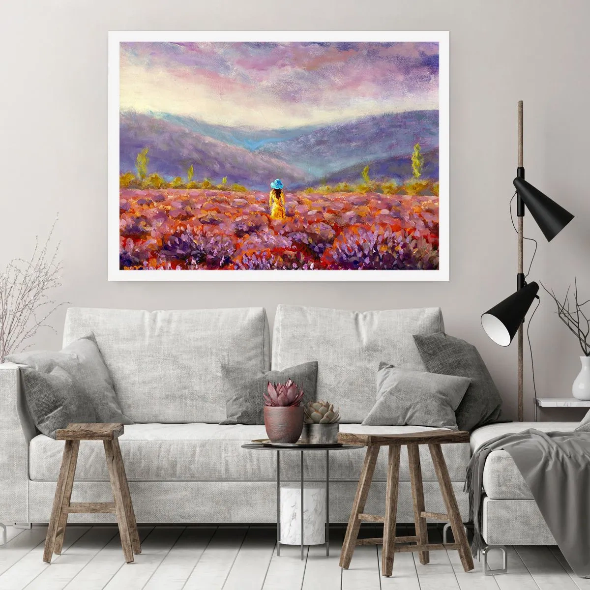 Plakát - V levandulovém světě - 100x70 cm