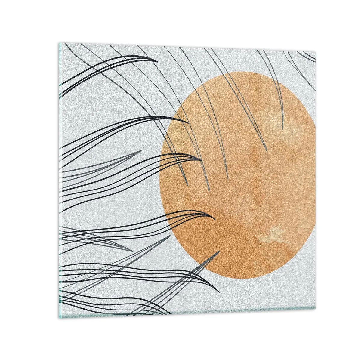 Obraz na skle - Vždy ke slunci - 50x50 cm