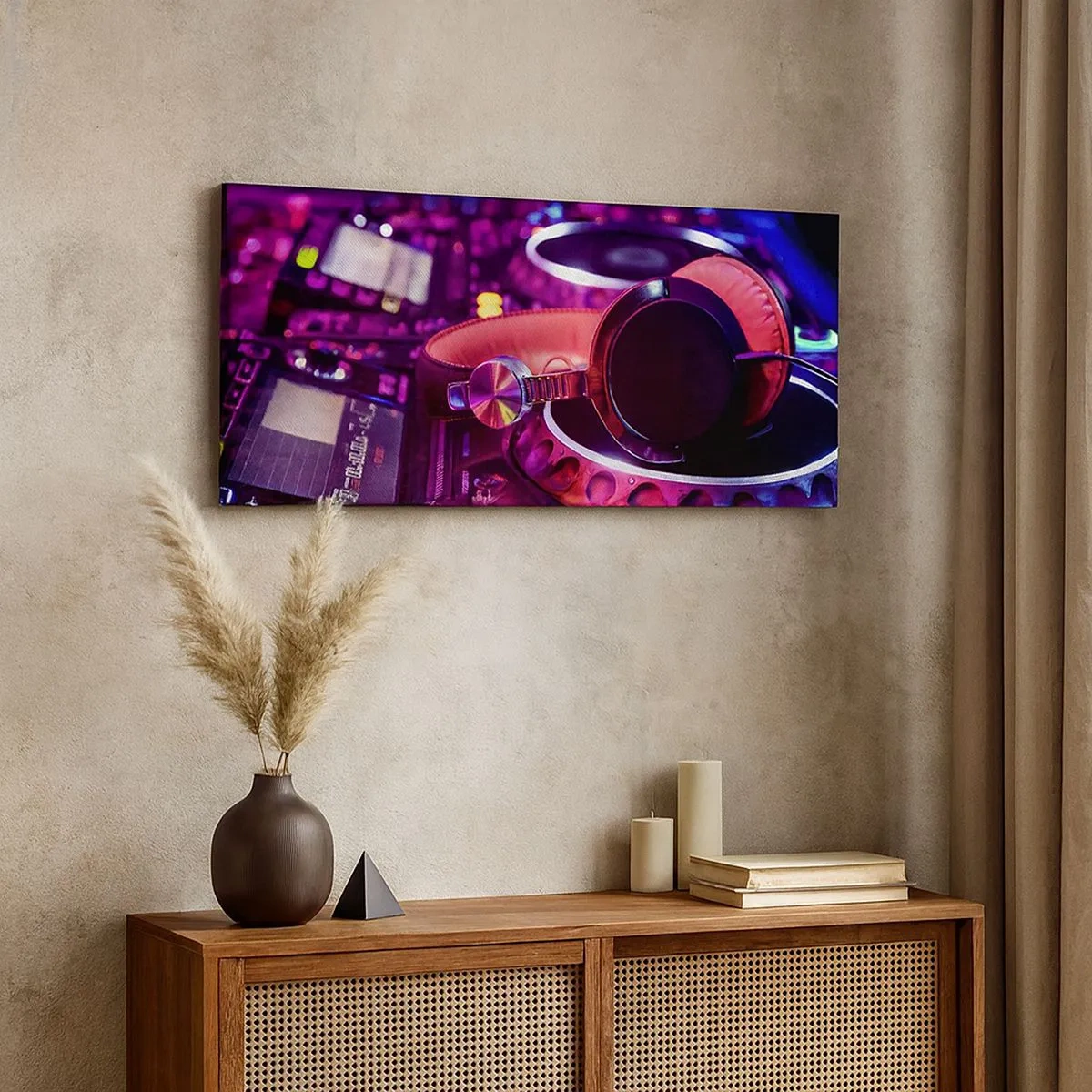 Obraz na plátně - Než začne zábava - 100x40 cm