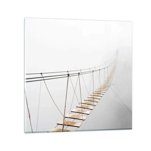 Obraz na skle - Kam vás zavede? - 50x50 cm