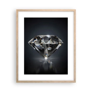 Plakát v rámu světlý dub - Best girls friend - 40x50 cm