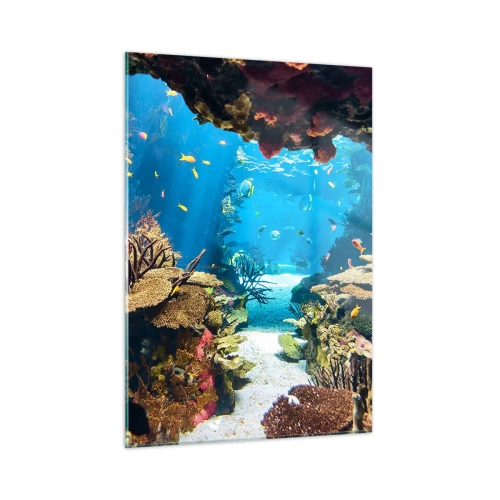 Obraz na skle - Ani ve snu tě to nenapadlo - 50x70 cm