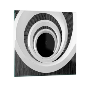 Obraz na skle - K podstatě věcí - 40x40 cm