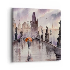 Obraz na plátně - Lidé se nemění - 40x40 cm