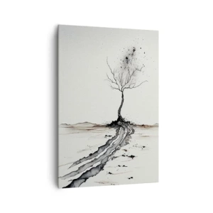 Obraz na plátně - Zimní melancholie - 70x100 cm