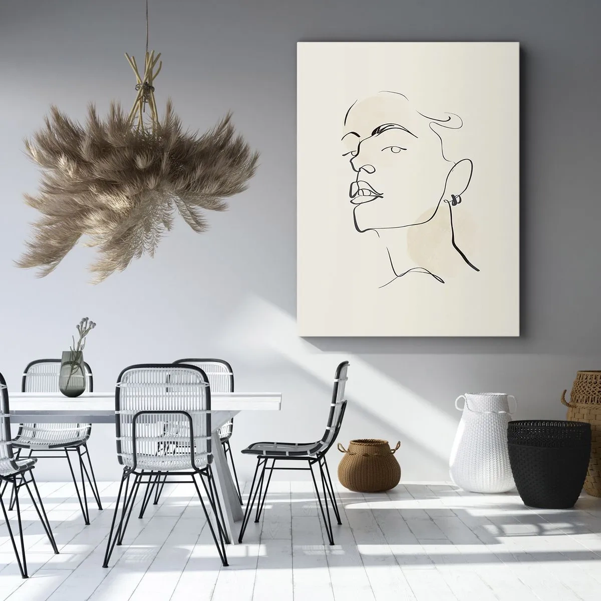 Obraz na plátně - Hrdý pohled - 50x70 cm