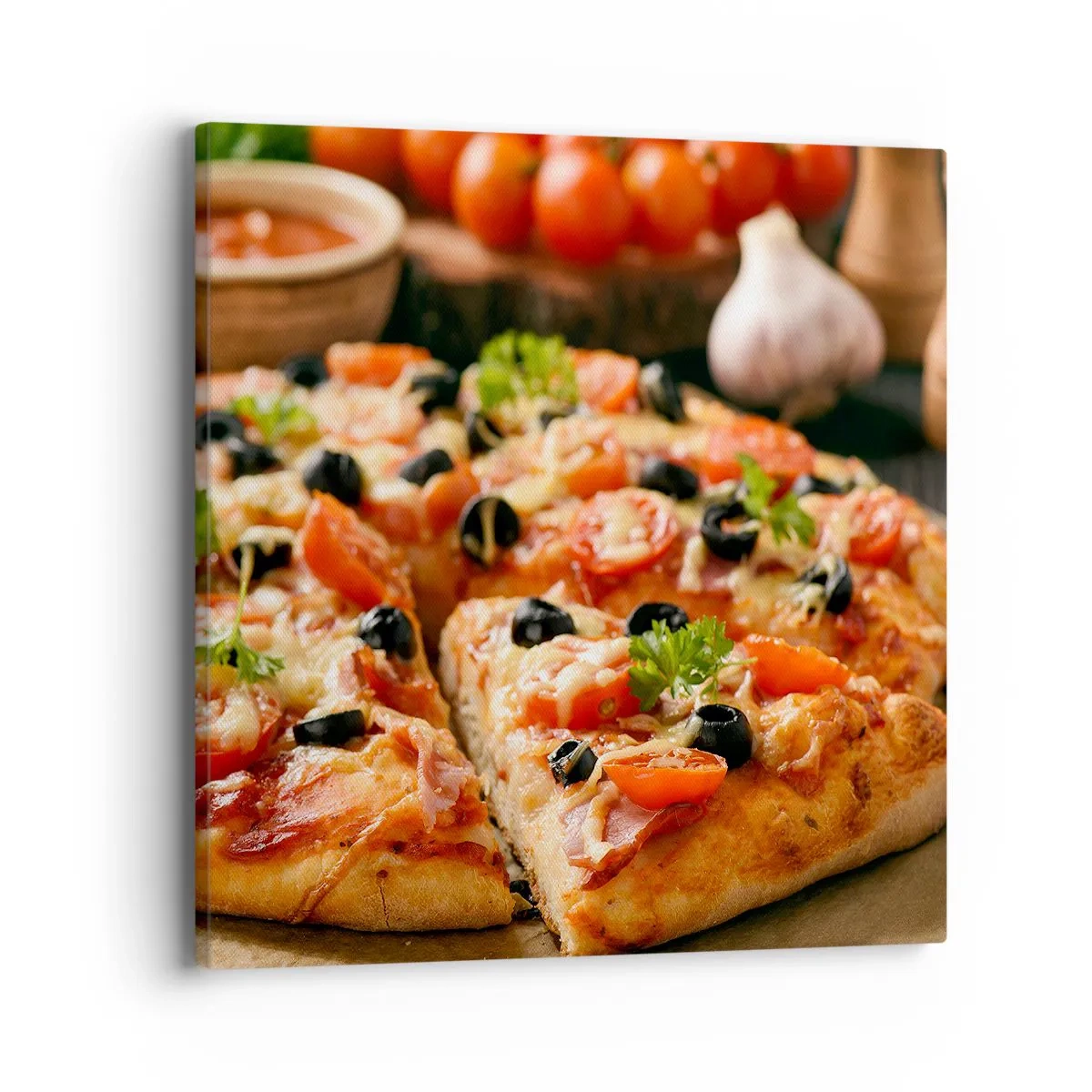 Obraz na plátně - Opět jsi měl štěstí - 40x40 cm