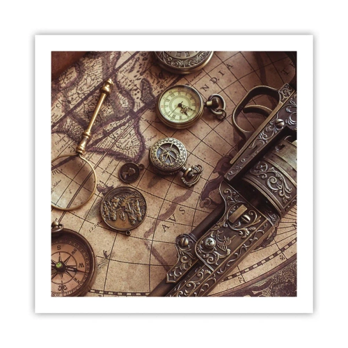 Plakát - Dobrodružství volá - 60x60 cm