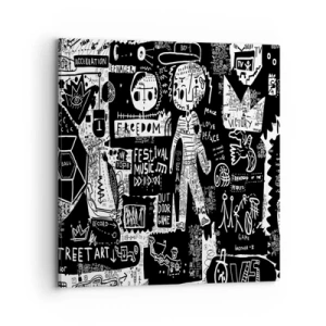Obraz na plátně - Práva a radosti duševního mládí - 70x70 cm