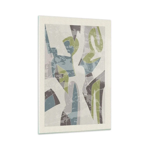 Obraz na skle - Kompozice za sklem - 80x120 cm