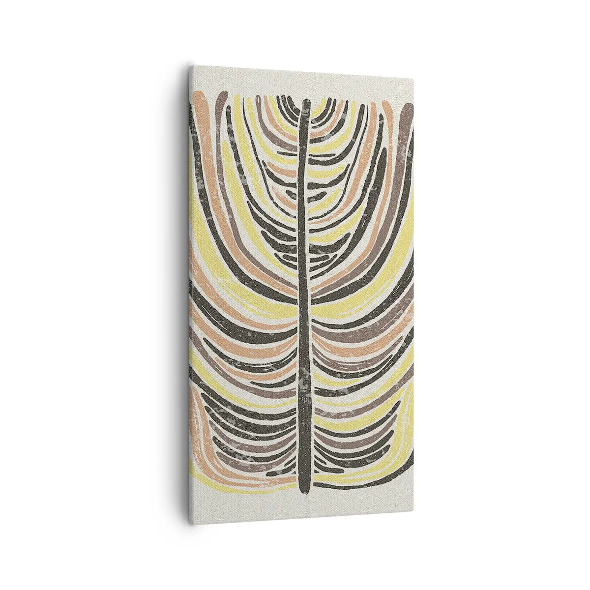 Obraz na plátně - Abstrakce plná života - 55x100 cm