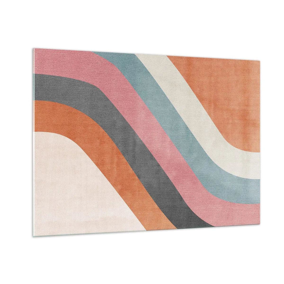 Obraz na skle - Diagonální kompozice – pohyb - 100x70 cm