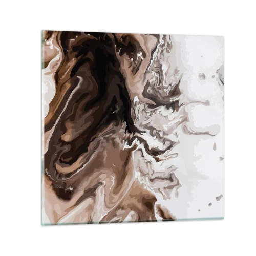 Obraz na skle - Kontrast barev - 40x40 cm