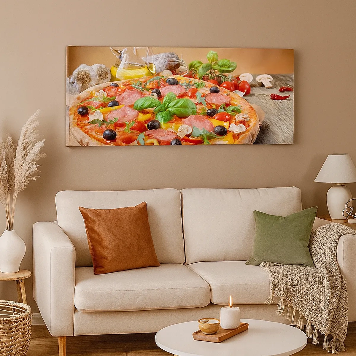 Obraz na plátně - Se skutečně italskou chutí - 30x30 cm