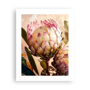 Plakát - Něžně objaté - 40x50 cm