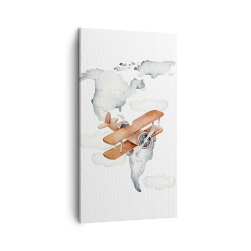 Obraz na plátně - V průkopnickém duchu - 45x80 cm