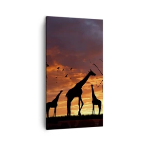 Obraz na plátně - Malá večeře v kruhu nejbližších - 45x80 cm