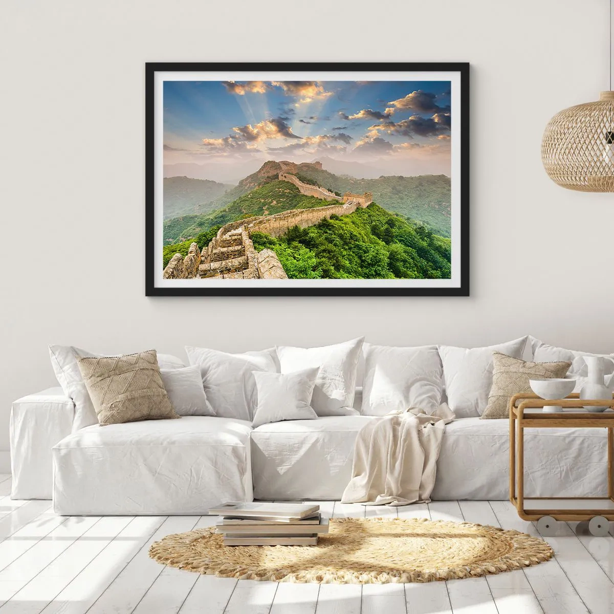 Plakát v černém rámu - Nepomíjející velikost - 70x50 cm