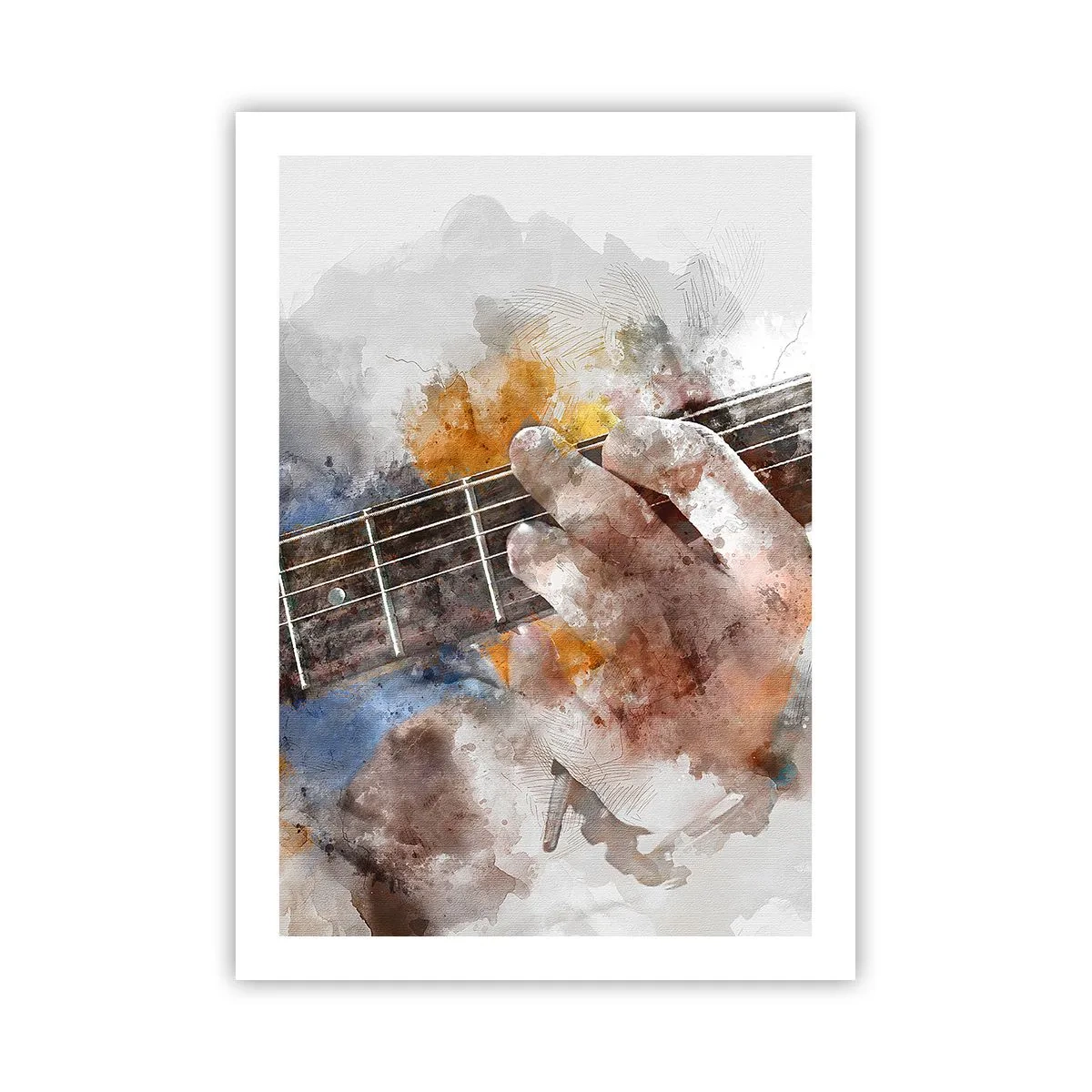 Plakát - Poezie mezi strunami - 50x70 cm