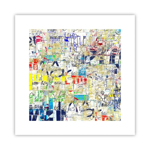 Plakát - Prostě potěší oči - 30x30 cm