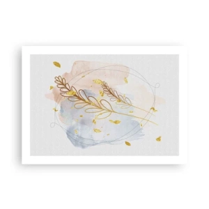 Plakát - Zlatý závan - 70x50 cm