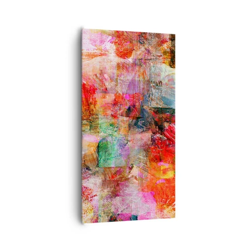 Obraz na plátně - Cesta růžovou - 65x120 cm