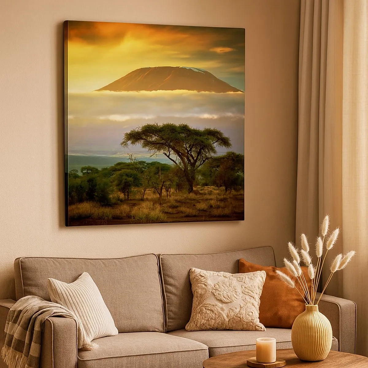 Obraz na plátně - Sen cestovatele - 30x30 cm