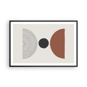 Plakát v černém rámu - V centru pozornosti - 91x61 cm