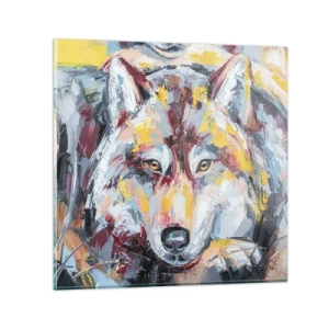 Obraz na skle - Klid mezi blízkými - 40x40 cm