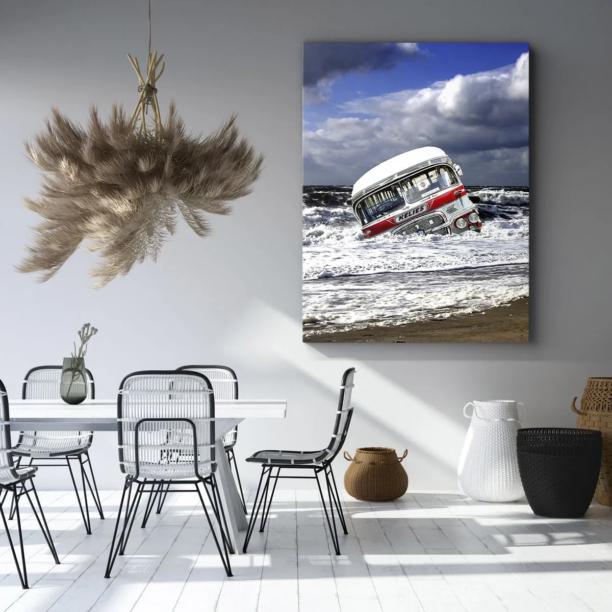 Obraz na plátně - A čemu se divíš? - 45x80 cm