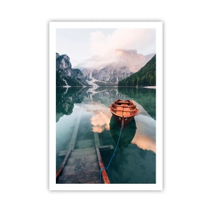 Plakát - Klidný spánek hor - 61x91 cm