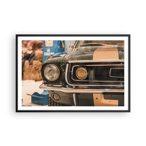 Plakát v černém rámu - Setkání s legendou - 91x61 cm