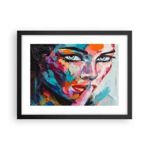 Plakát v černém rámu - Naše první tajemství - 40x30 cm