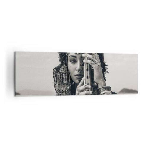 Obraz na plátně - Samotná hudba orientu - 160x50 cm