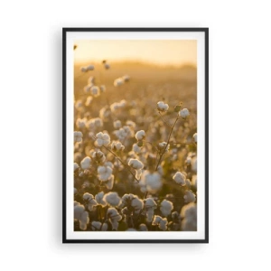Plakát v černém rámu - Chlupaté pole - 61x91 cm