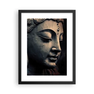 Plakát v černém rámu - V souladu se světem - 30x40 cm