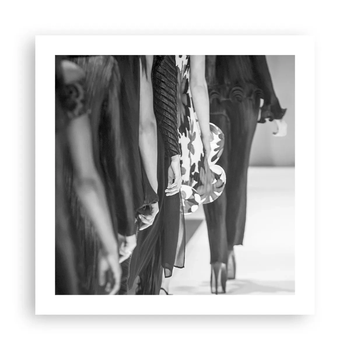 Plakát - Stylový průvod - 50x50 cm