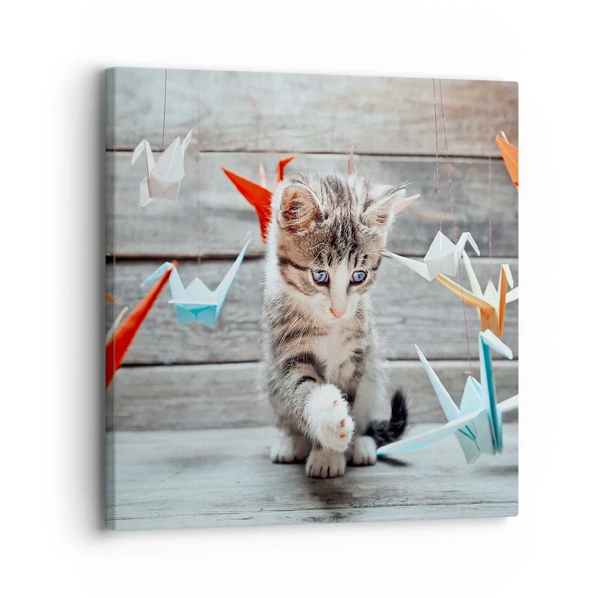 Obraz na plátně - První lekce - 30x30 cm